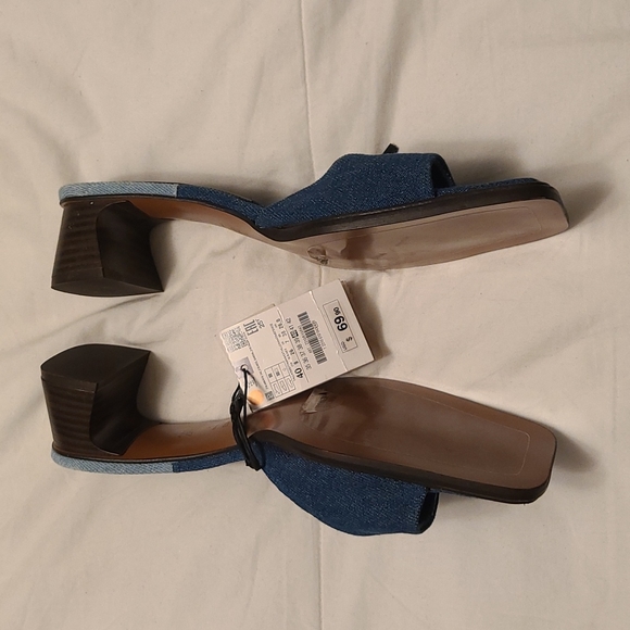 Denim Mules - Picture 2 of 3